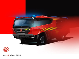 Tatra Trucks company won the prestigious Red Dot award for the design of the latest generation of Tatra Force model line