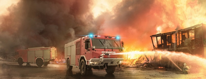 4x4 FIRE TRUCK CHASSIS-CAB