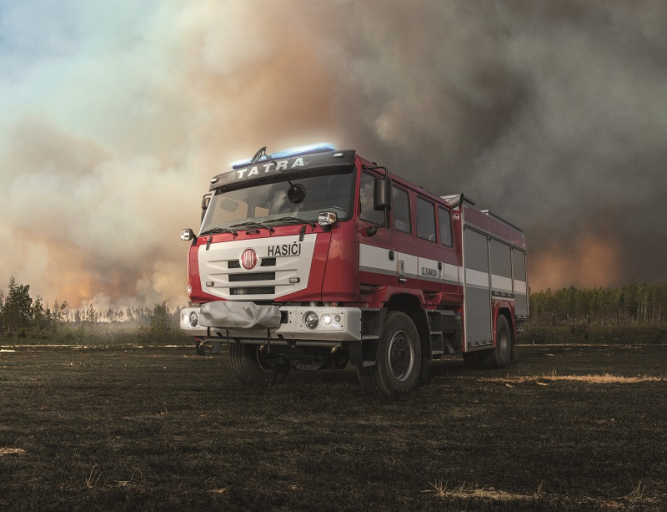 4x4 FIRE TRUCK CHASSIS-CAB