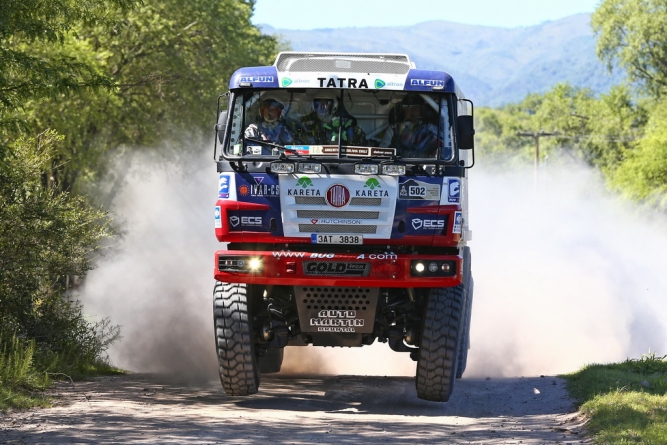 Tatras in 2014 Dakar Rally