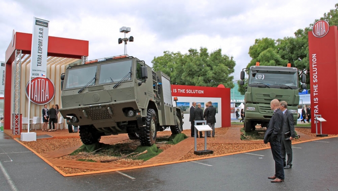 TATRA TRUCKS at EUROSATORY 2012