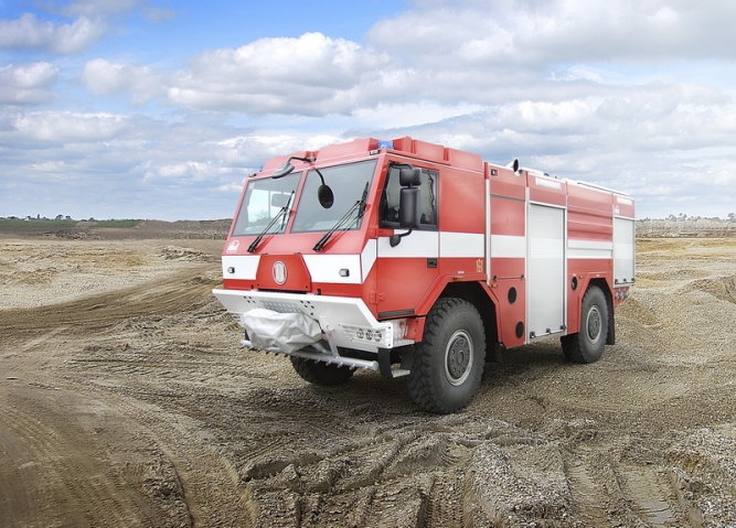 New TATRA 4x4 for fire-fighters in Hřensko