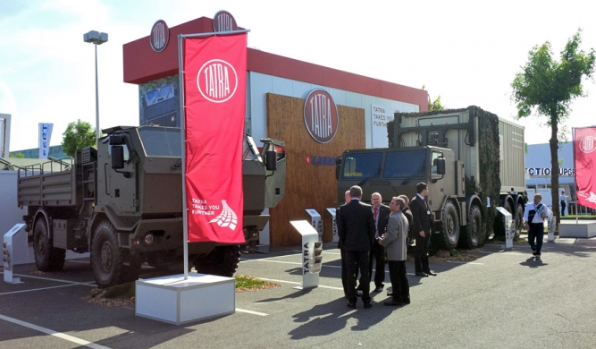 TATRA at EUROSATORY 2014, Paris, June 16 – 20