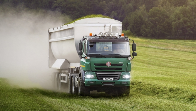 New TATRA TRUCKS Product at Země Živitelka 2013 Trade Fair