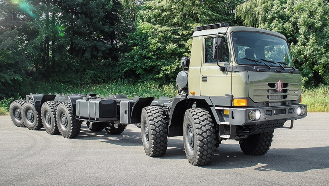 TATRA TRUCKS makes the first renewed deliveries to the Indian Army