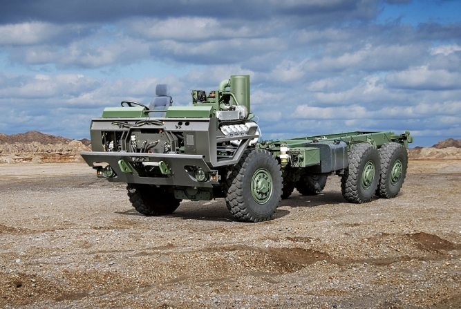 6x6 HIGH MOBILITY HEAVY DUTY CHASSIS