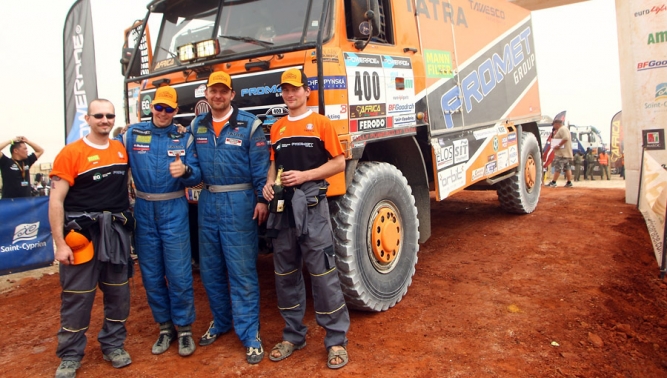 Africa Eco Race 2015 – the 3rd place for uncompromising TATRA