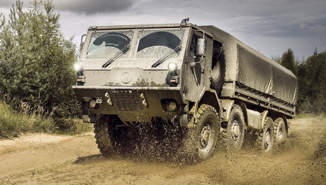 TATRA TRUCKS at Defexpo India 2016