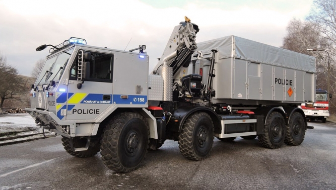 New TATRA FORCE for the Pyrotechnic Services of the Czech Police