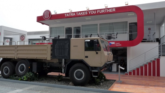 TATRA TRUCKS at IDEX 2015