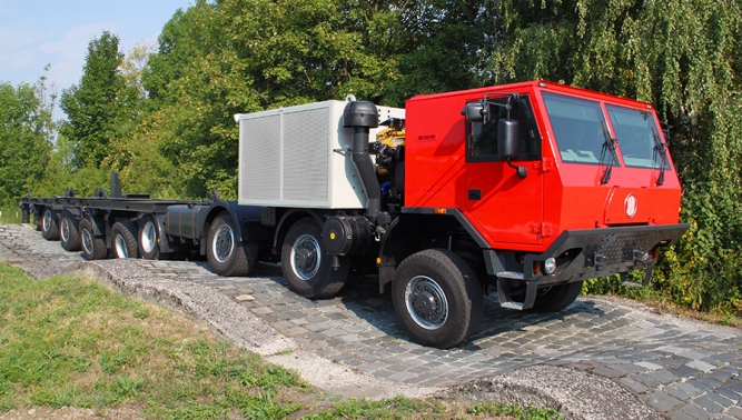 Special TATRA trucks – Part 5: The longest and heaviest Tatra truck in the history rolled out from the Koprivnice factory