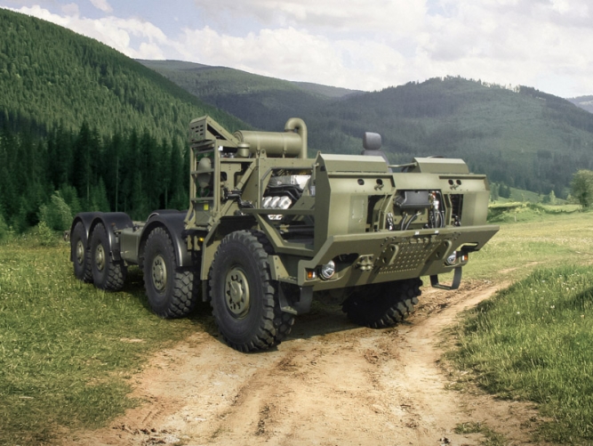 8x8 HIGH MOBILITY HEAVY DUTY CHASSIS