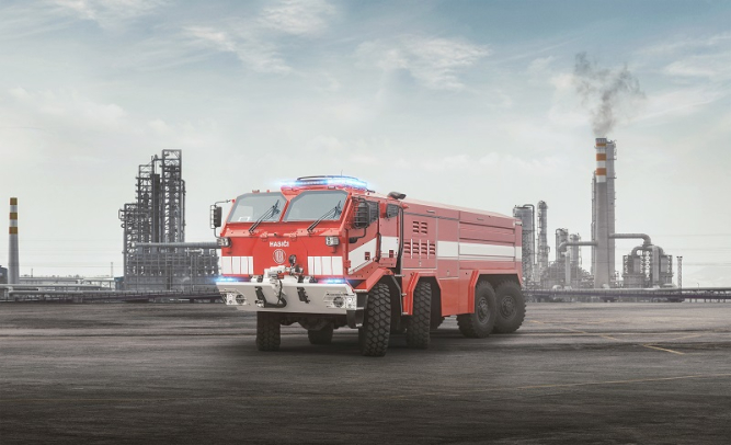 8x8 FIRE-FIGHTING SUPERSTRUCTURE CARRIER