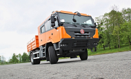 Tatra Trucks and partners develop and test new Tatra Force with automated steering system