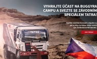 Cheer on and win a ride with TATRA racing truck